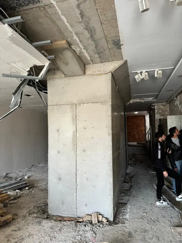 Foto de obra de Meva1 Mühendislik 22 — refuerzo estructural y renovación urbana