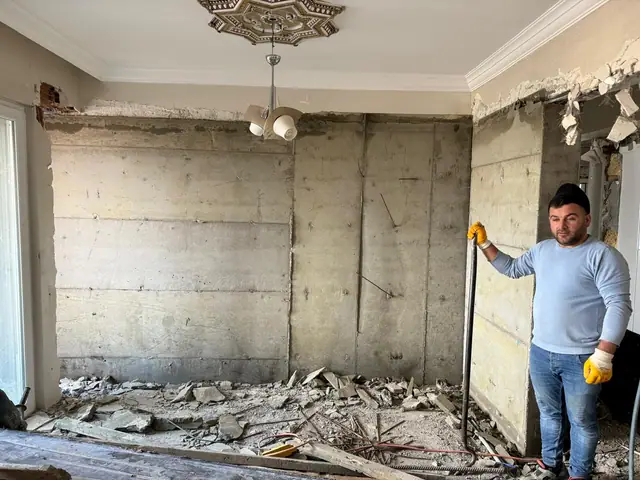 Foto de obra de Meva1 Mühendislik 31 — refuerzo estructural y renovación urbana