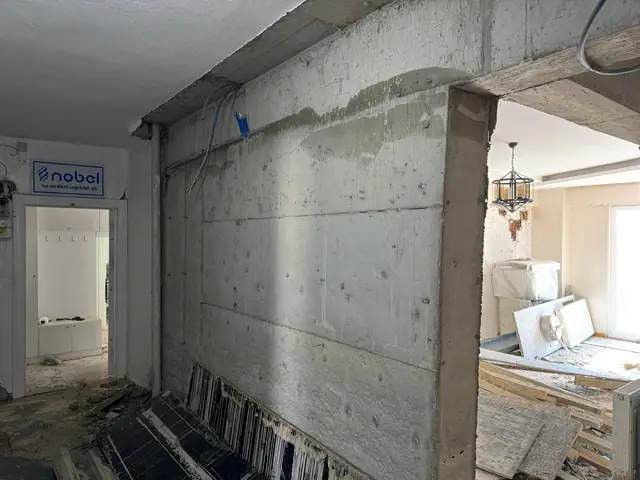 Foto de obra de Meva1 Mühendislik 36 — refuerzo estructural y renovación urbana