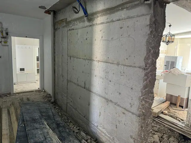 Foto de obra de Meva1 Mühendislik 40 — refuerzo estructural y renovación urbana