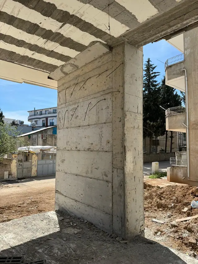 Foto de obra de Meva1 Mühendislik 42 — refuerzo estructural y renovación urbana