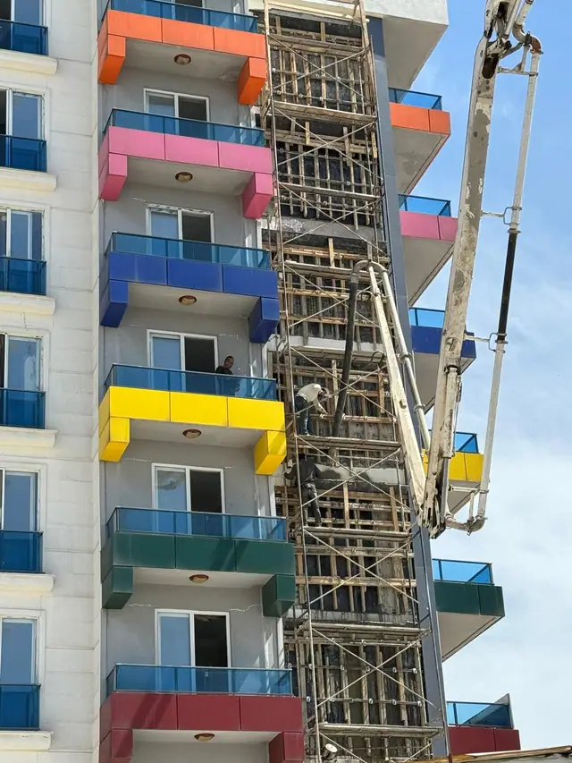 Foto de obra de Meva1 Mühendislik 50 — refuerzo estructural y renovación urbana