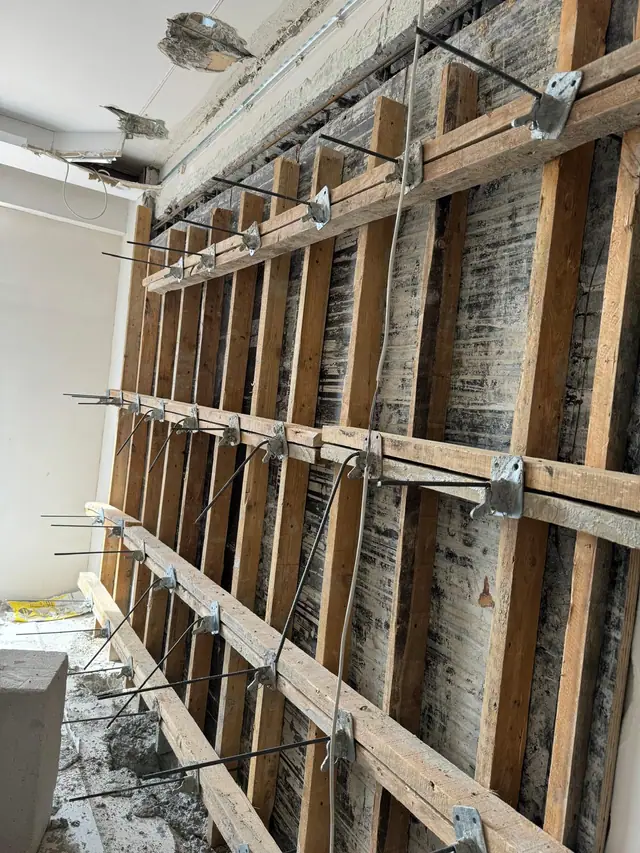 Foto de obra de Meva1 Mühendislik 53 — refuerzo estructural y renovación urbana