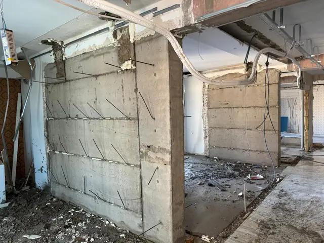 Foto de obra de Meva1 Mühendislik 62 — refuerzo estructural y renovación urbana