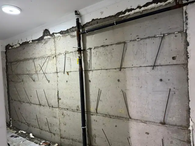 Foto de obra de Meva1 Mühendislik 63 — refuerzo estructural y renovación urbana