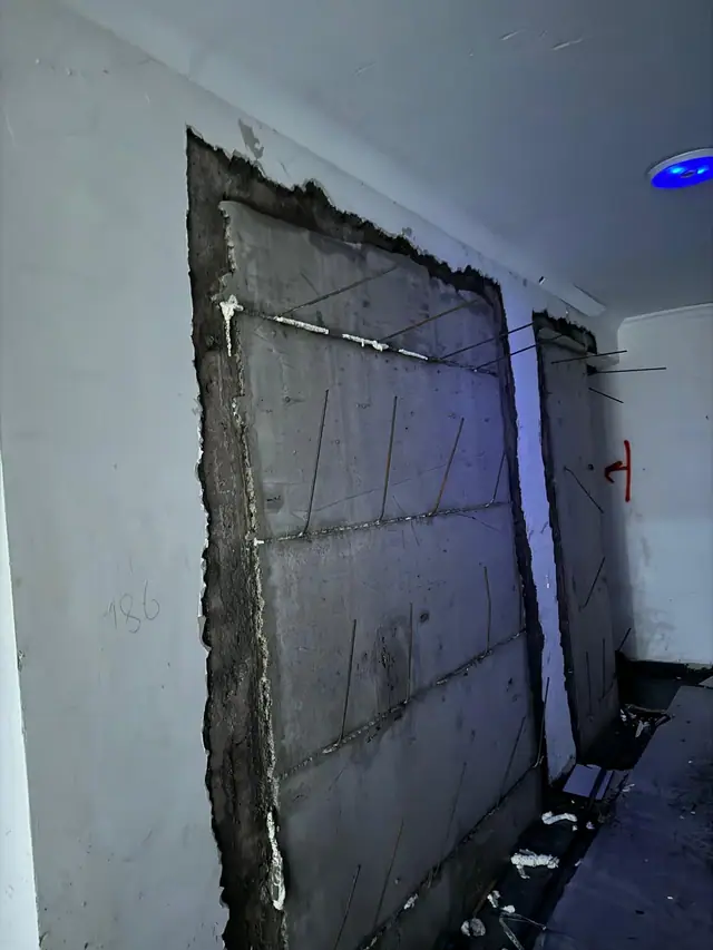 Foto de obra de Meva1 Mühendislik 64 — refuerzo estructural y renovación urbana