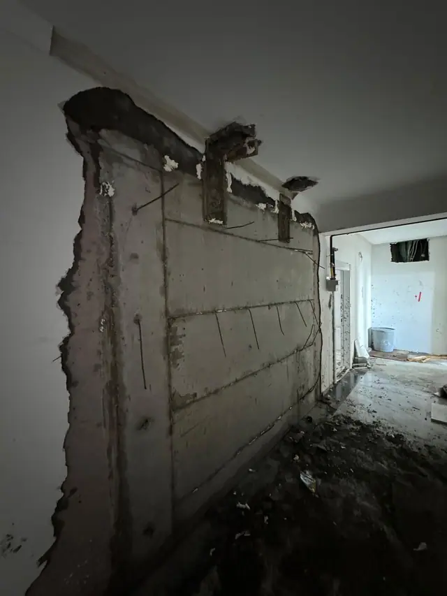 Foto de obra de Meva1 Mühendislik 67 — refuerzo estructural y renovación urbana