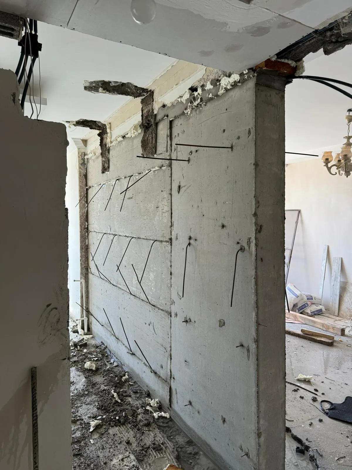 Meva1 Mühendislik bina güçlendirme uygulaması — saha fotoğrafı 68