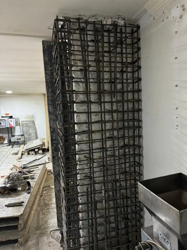 Foto de obra de Meva1 Mühendislik 71 — refuerzo estructural y renovación urbana