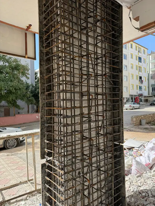 Foto de obra de Meva1 Mühendislik 74 — refuerzo estructural y renovación urbana