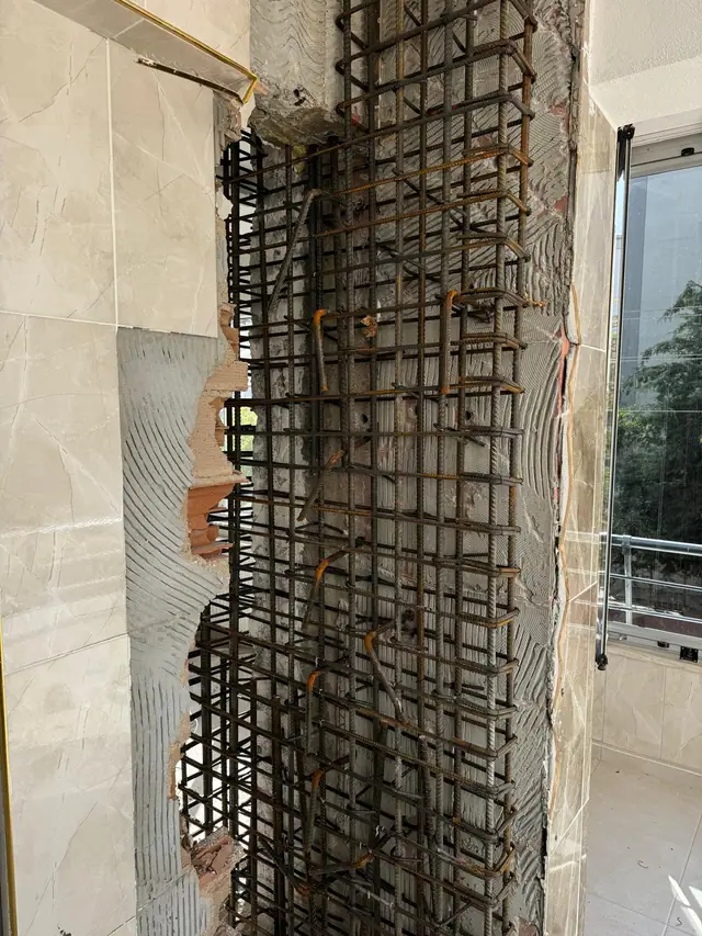 Foto de obra de Meva1 Mühendislik 78 — refuerzo estructural y renovación urbana