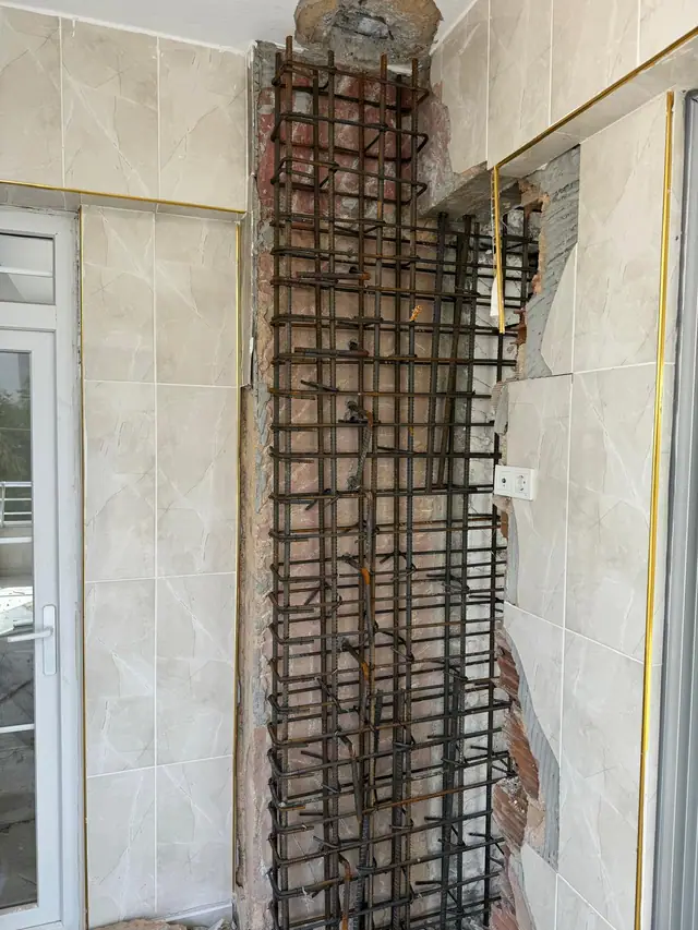 Foto de obra de Meva1 Mühendislik 79 — refuerzo estructural y renovación urbana