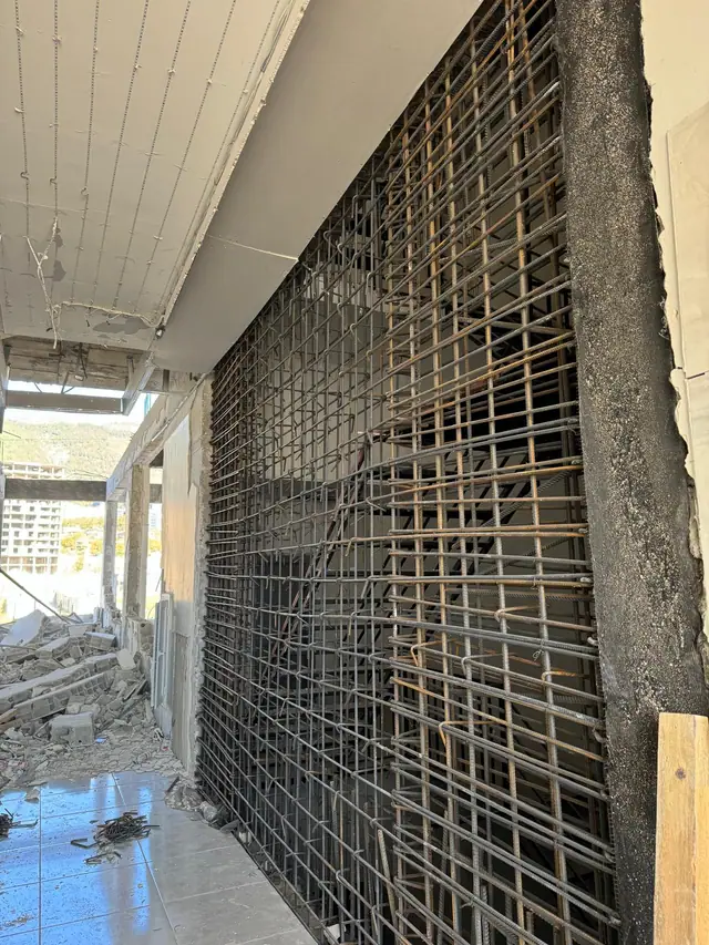 Foto de obra de Meva1 Mühendislik 99 — refuerzo estructural y renovación urbana