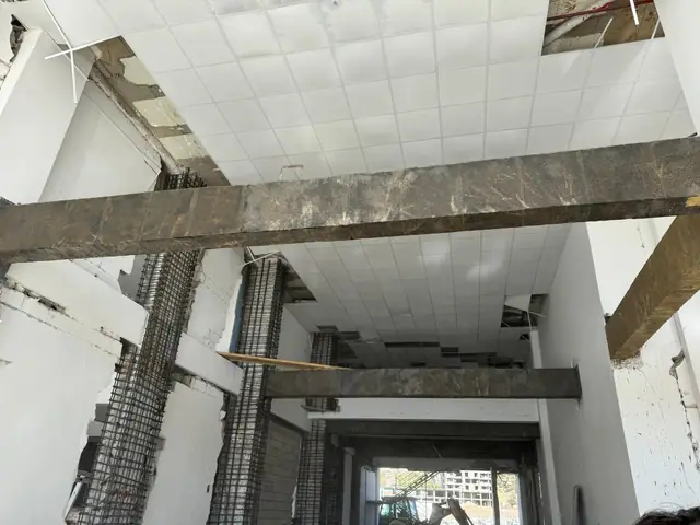 Foto de obra de Meva1 Mühendislik 101 — refuerzo estructural y renovación urbana