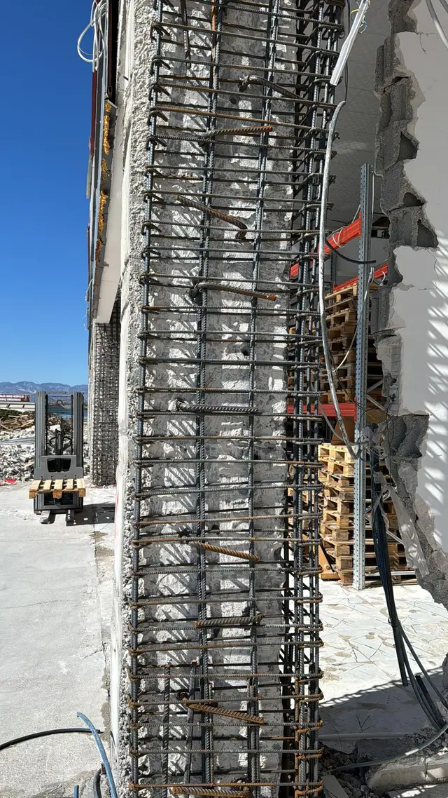 Foto de obra de Meva1 Mühendislik 106 — refuerzo estructural y renovación urbana