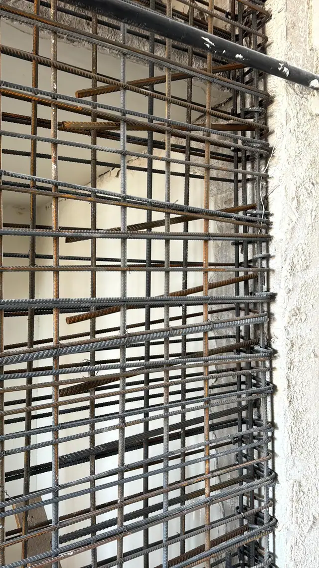 Foto de obra de Meva1 Mühendislik 108 — refuerzo estructural y renovación urbana