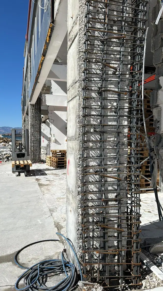Foto de obra de Meva1 Mühendislik 109 — refuerzo estructural y renovación urbana