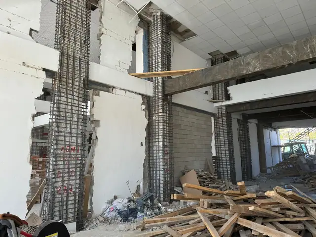 Foto de obra de Meva1 Mühendislik 114 — refuerzo estructural y renovación urbana