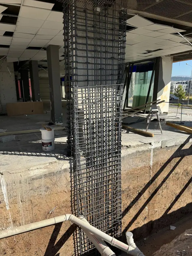 Foto de obra de Meva1 Mühendislik 115 — refuerzo estructural y renovación urbana