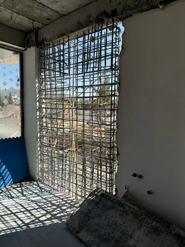 Foto de obra de Meva1 Mühendislik 123 — refuerzo estructural y renovación urbana
