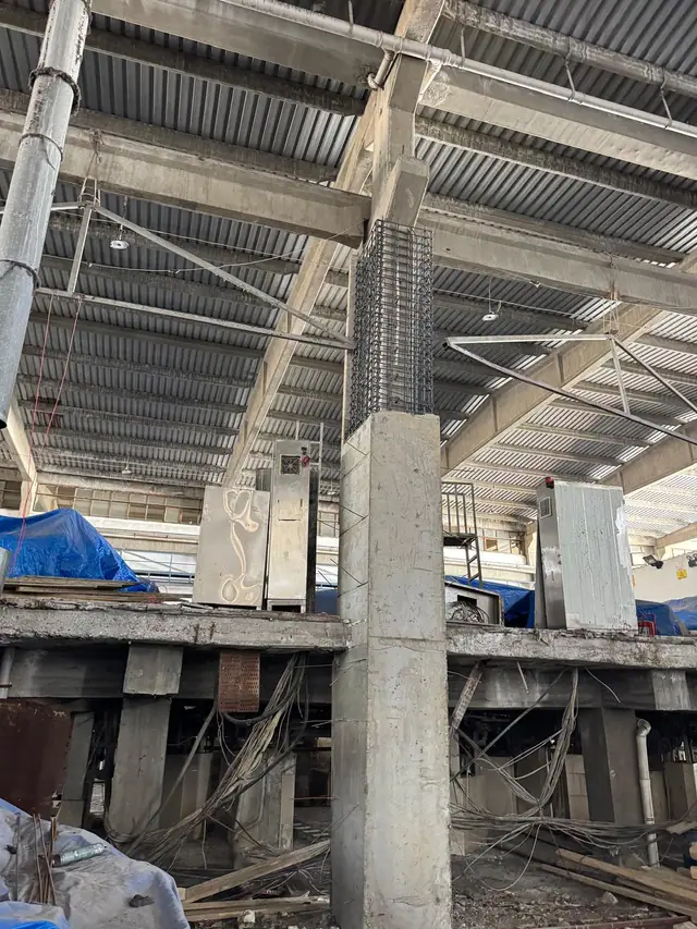 Foto de obra de Meva1 Mühendislik 134 — refuerzo estructural y renovación urbana