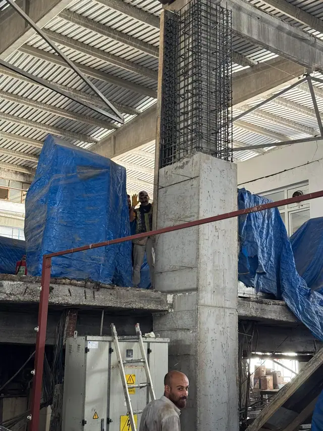 Foto de obra de Meva1 Mühendislik 136 — refuerzo estructural y renovación urbana