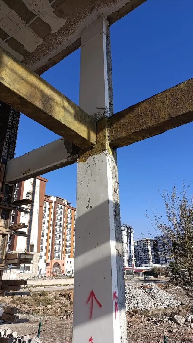 Foto de obra de Meva1 Mühendislik 143 — refuerzo estructural y renovación urbana