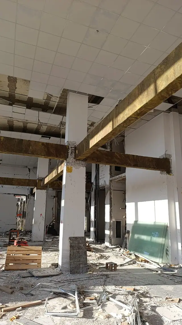 Foto de obra de Meva1 Mühendislik 144 — refuerzo estructural y renovación urbana