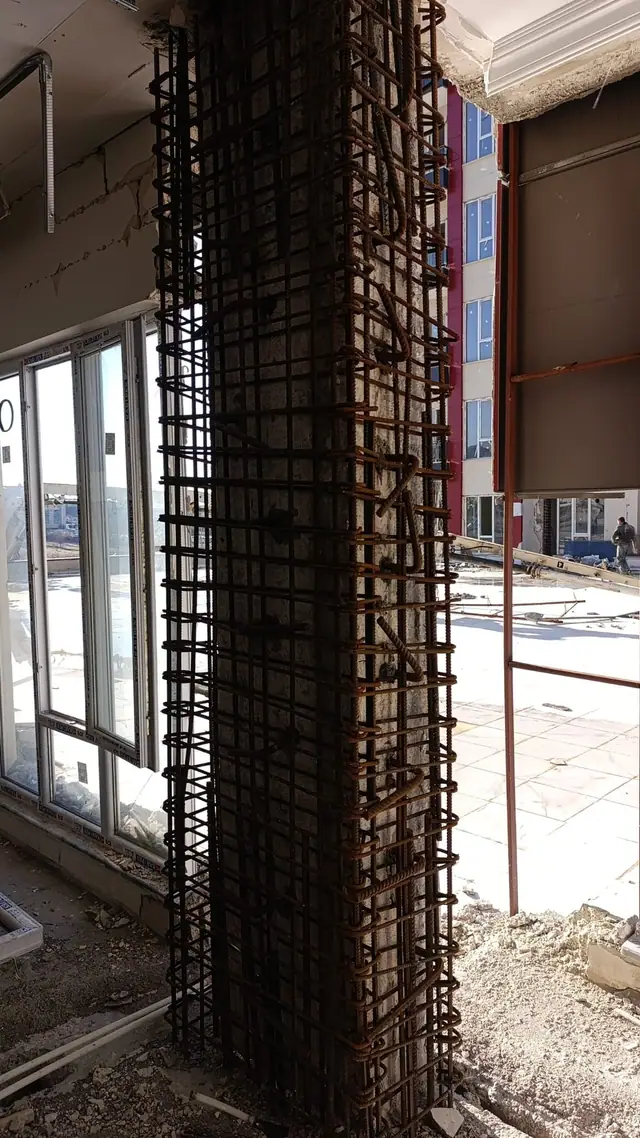 Foto de obra de Meva1 Mühendislik 145 — refuerzo estructural y renovación urbana